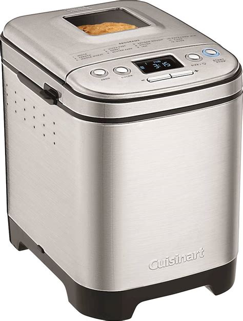 cuisinart stainless steel bread box|bread maker Cuisinart.